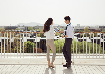 바람쉼터 옥외 설치 옥상